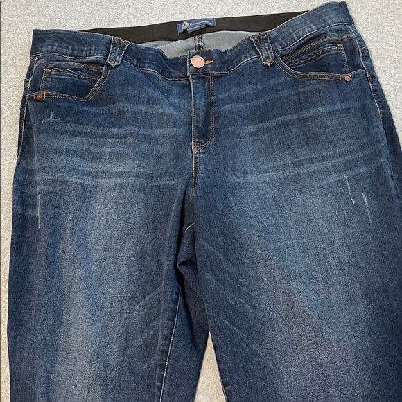 Democracy Ankle Skimmer Jeans 22W Ab Solution Minimalist Capsule - Picture 3 of 11